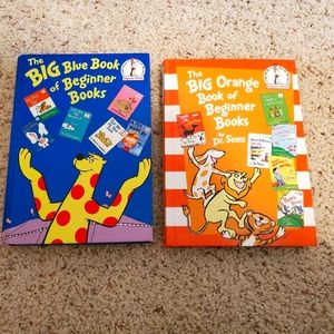 DR. SUESS Lot of 2 Big Books.